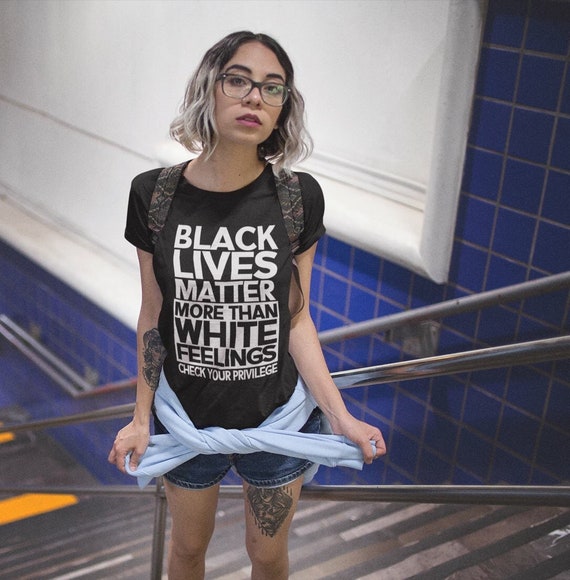 White blm shirt Clearance