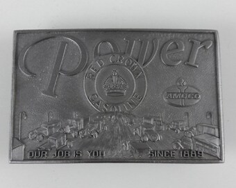 Belt Buckle New Old Stock Crown Originals Buckle Vintage 1970s No Sew Belt Buckle Crafters Buckle