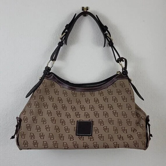 Dooney and bourke monogram tote new arrivals