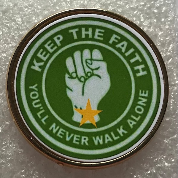 Celtic ultras KTF pin badge football soccer