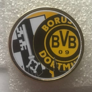 BVB Aufkleber Logo 3D silber