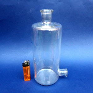 Woulff bottle Vintage Apothecary Chemistry Laboratory glass bottle flask with bottom outlet