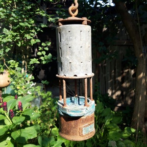 Antique Mining Lamp Vintage Miners Lampada Lanterna