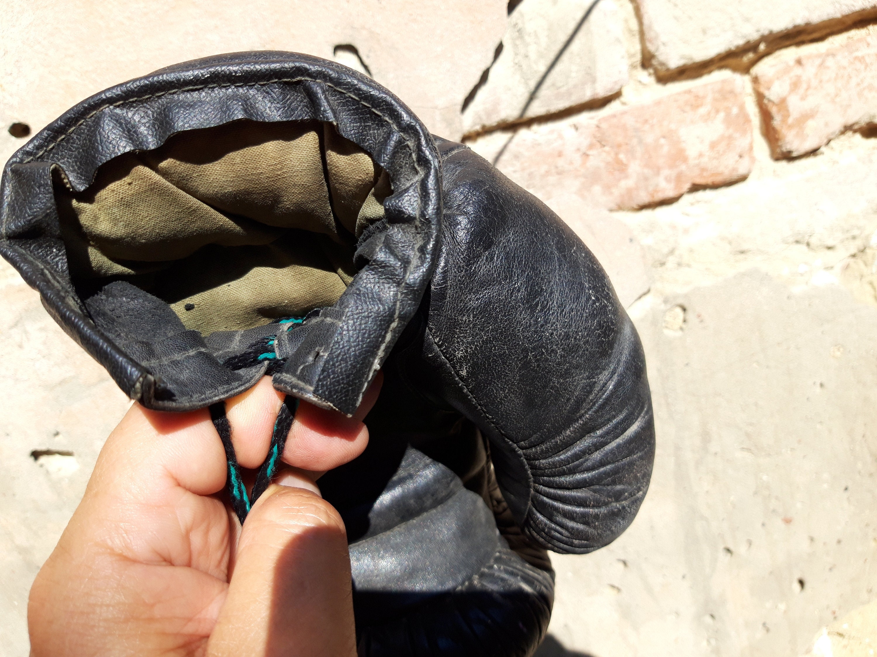 Leather & Horsehair Boxing Gloves Vintage Soviet USSR Sports Etsy