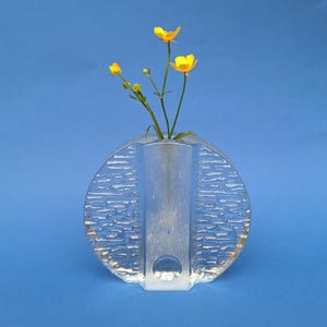 Vintage Midcentury  Walther Glass Solifleur  Vase, 1960s West Germany