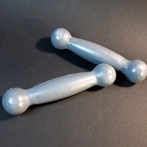 Vintage cast iron dumbbells Set of 2 x 0.5 kg. hand weight barbells