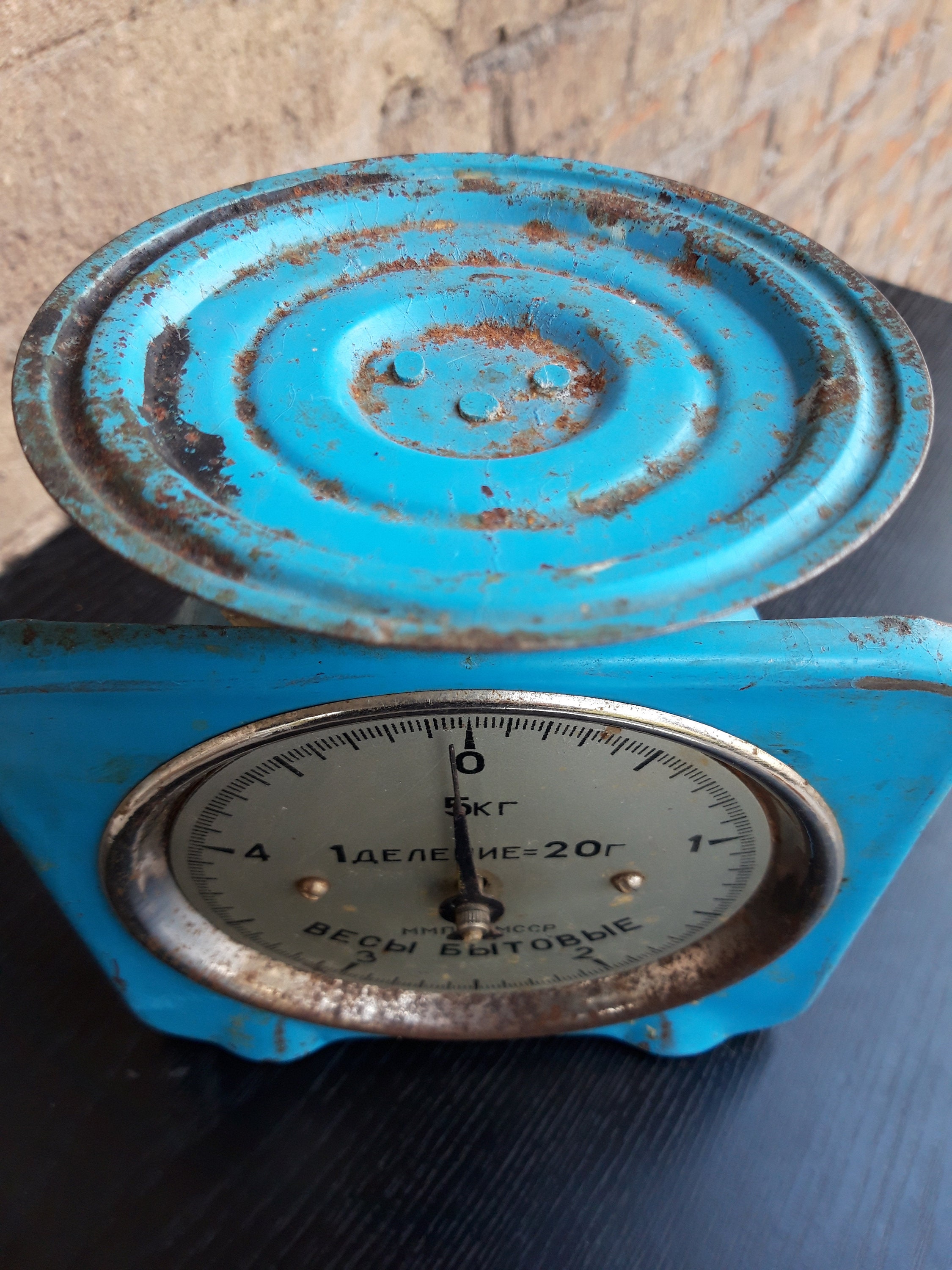 Vintage kitchen countertop scale Soviet Tabletop weight | Etsy