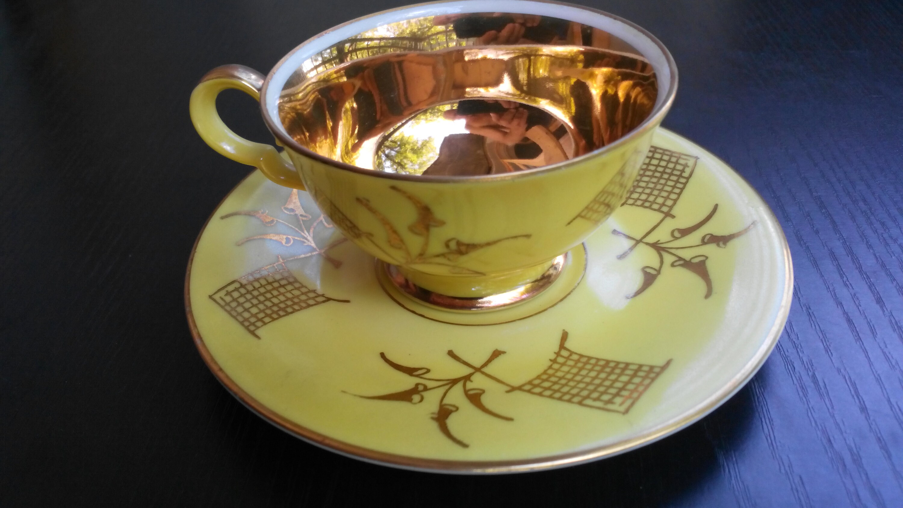 German Vintage Antique Art Deco Porcelain Bavaria Tea Cup and Etsy