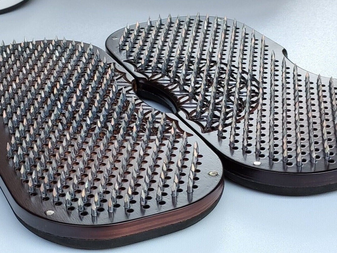 Sadhu Iron Nail Bed. Sadhu Boards 10mm/0.4 With Dynamic Iron Nails for