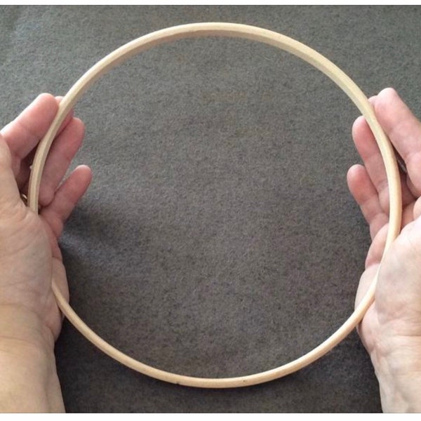 Wooden Hoop 7  inch (175 mm) diameter