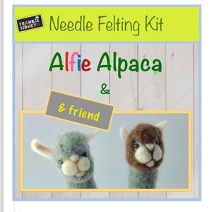 Alpaca Needle Felting kit