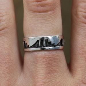 Hopi Eldon Kalemsa Sr - Siwingyumptewa Sterling Silver