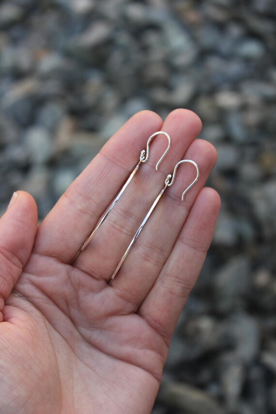 Sterling Silver 925 Large Statement Circle Modern… - image 7