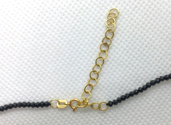 Estate 14K Yellow Gold Cross Pendant Necklace Gen… - image 7