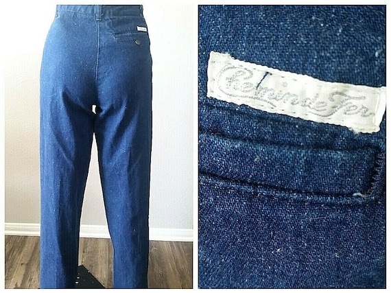 Vintage Retro BOHO 70s Hippie Chemin De Fer High W