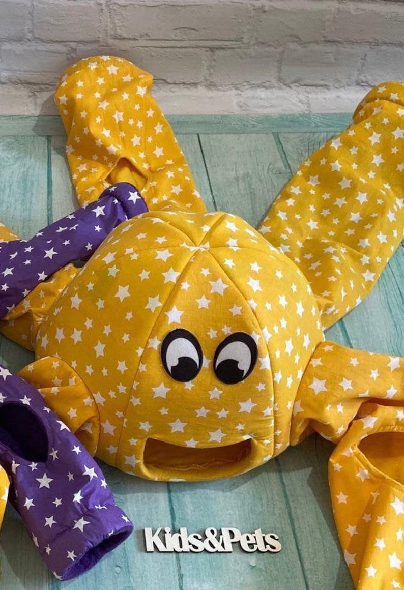 Game octopus in stars for rats. ferrets, guinea pig, octopus for fun games. irreplaceable toy for your pets. image 4