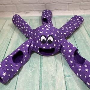 Game octopus in stars for rats. ferrets, guinea pig, octopus for fun games. irreplaceable toy for your pets. image 6