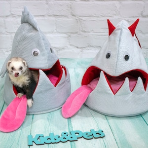 Devil Dragon Snuggle bed for ferrets, guinea pigs, rats, cats, dogs, sugar gliders