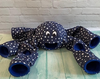 Game octopus in stars for rats. ferrets, guinea pig, octopus for fun games. irreplaceable toy for your pets.