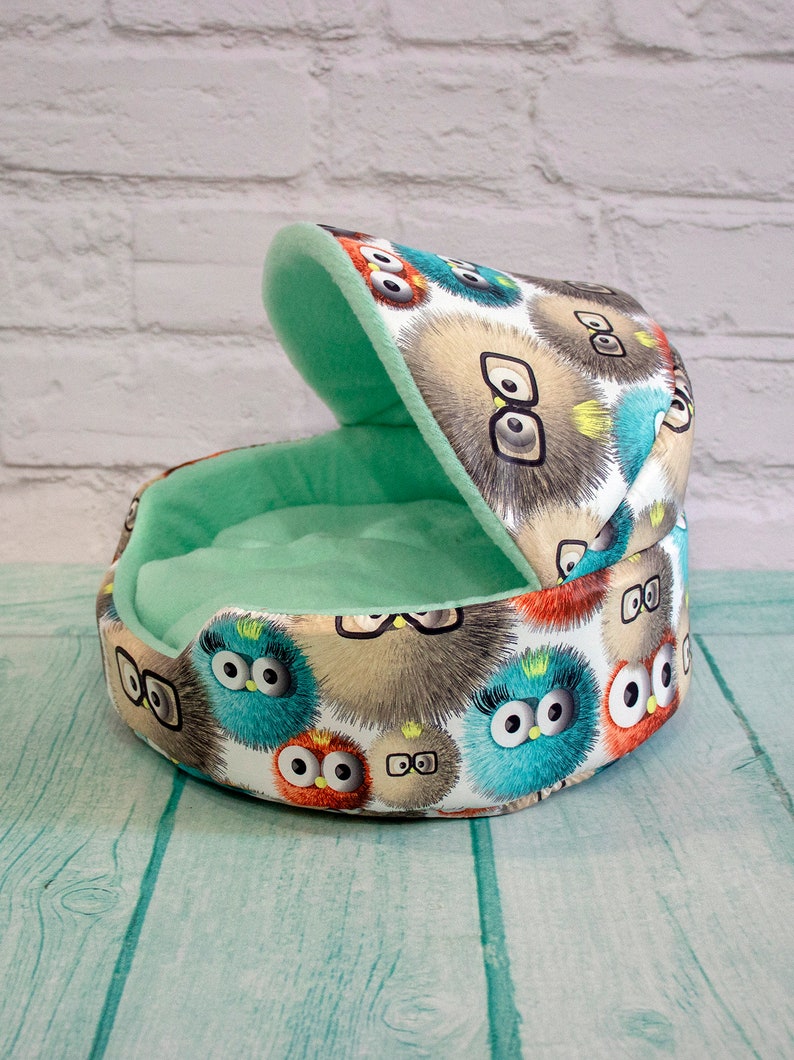 Soft bed for ferrets guinea pigs .ferret bed. Ferret house. Etsy