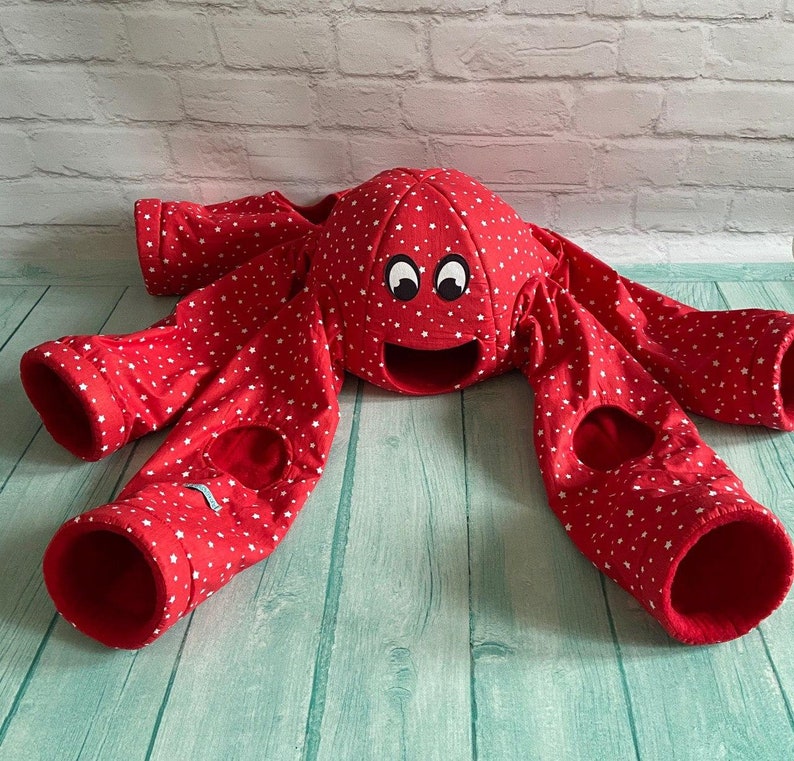 Game octopus in stars for rats. ferrets, guinea pig, octopus for fun games. irreplaceable toy for your pets. image 2