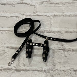 Brutal harness for male ferrets. walk with a ferret in a beautiful and comfortable harness. perfect gifts. collar ferret image 3