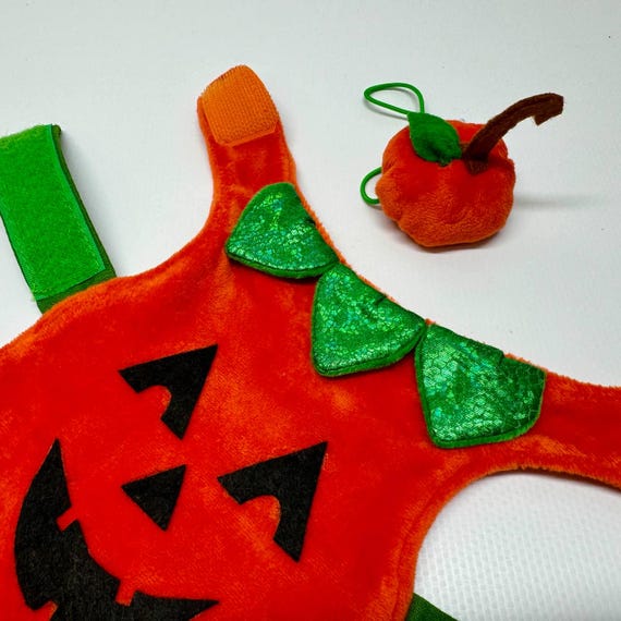 Kit Vêtement Citrouille Halloween Pour Poupée 17 Cm - Accessoire Déguisement Peluche - 8