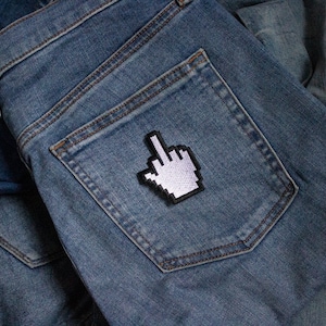 Cursor Embroidered Patch (sew-on)
