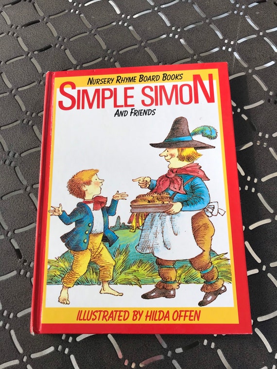 Vintage 1989 Simple Simon and Friends Board Book | Etsy
