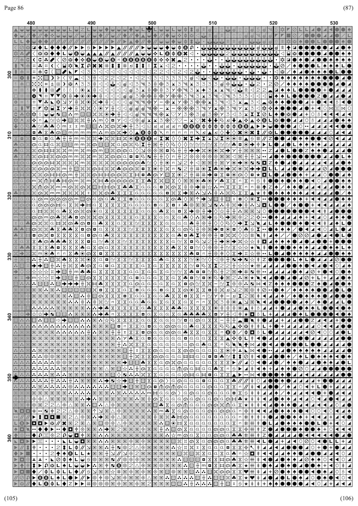 Full Coverage Maximum Size Cross Stitch Pattern PDF Pattern Etsy