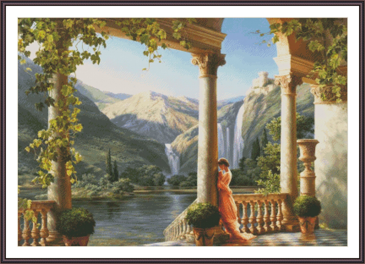 Scenic Cross Stitch Chart Counted Cross Stitch Pattern Etsy Cross stitch scenic counted chart pattern