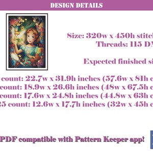 Bundle of 4 Beautiful Full Coverage Counted Cross Stitch Patterns PDF ...