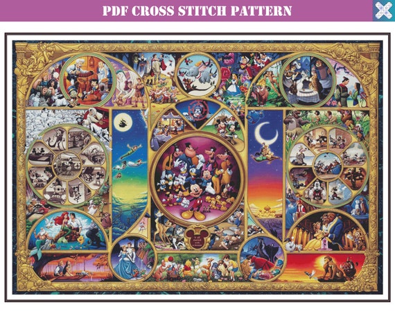 Disney Cross Stitch Pattern Large Cross Stitch Maximum | Etsy