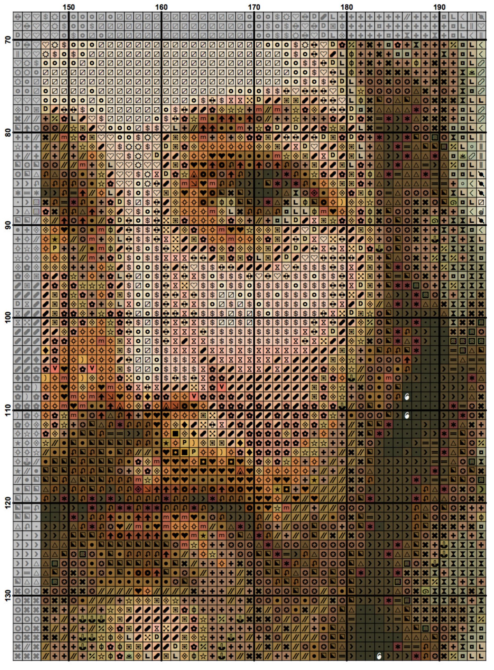 Cross Stitch Jesus Religious Stitch Printable PDF Catholic Etsy