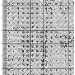 Supersized Cute Collage Full Coverage Counted Cross Stitch - Etsy