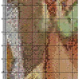 Supersized Cute Collage Full Coverage Counted Cross Stitch - Etsy