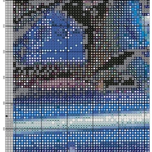 Largest Full Coverage Counted Cross Stitch Pattern Digital Printable ...