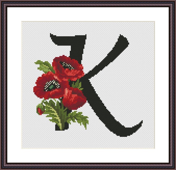 cross stitch k