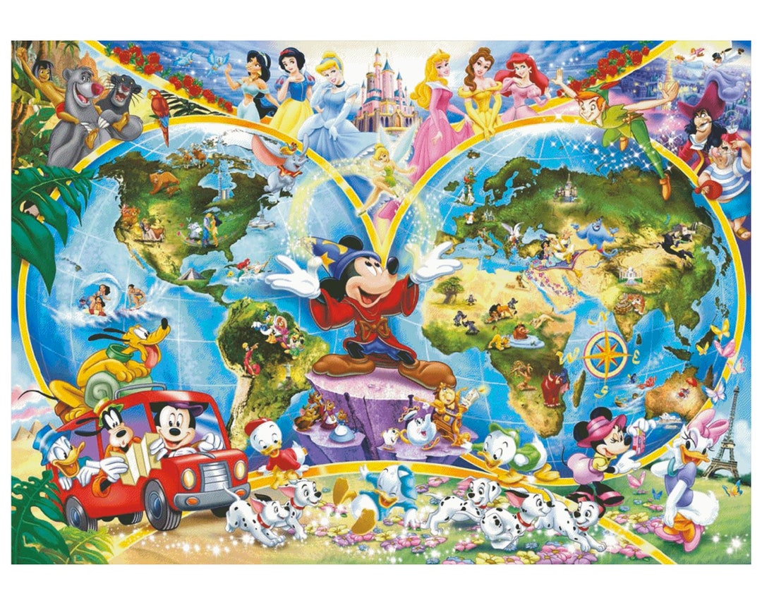 SUPERSIZED Fun Modern Full Coverage Counted Cross Stitch Pattern ...