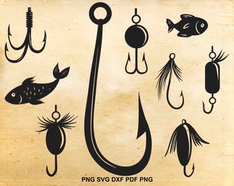 Download Fishing Lure Tumbler Svg Etsy