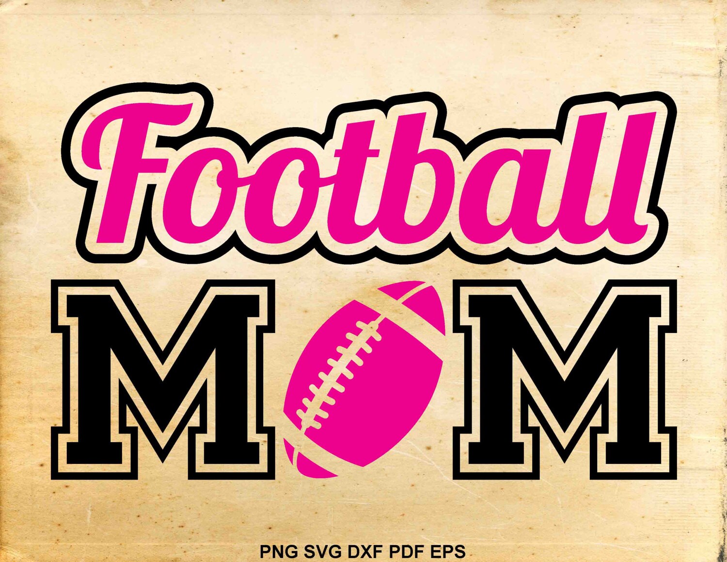 Download Football mom svg Football svg files Iron on desings Mom | Etsy