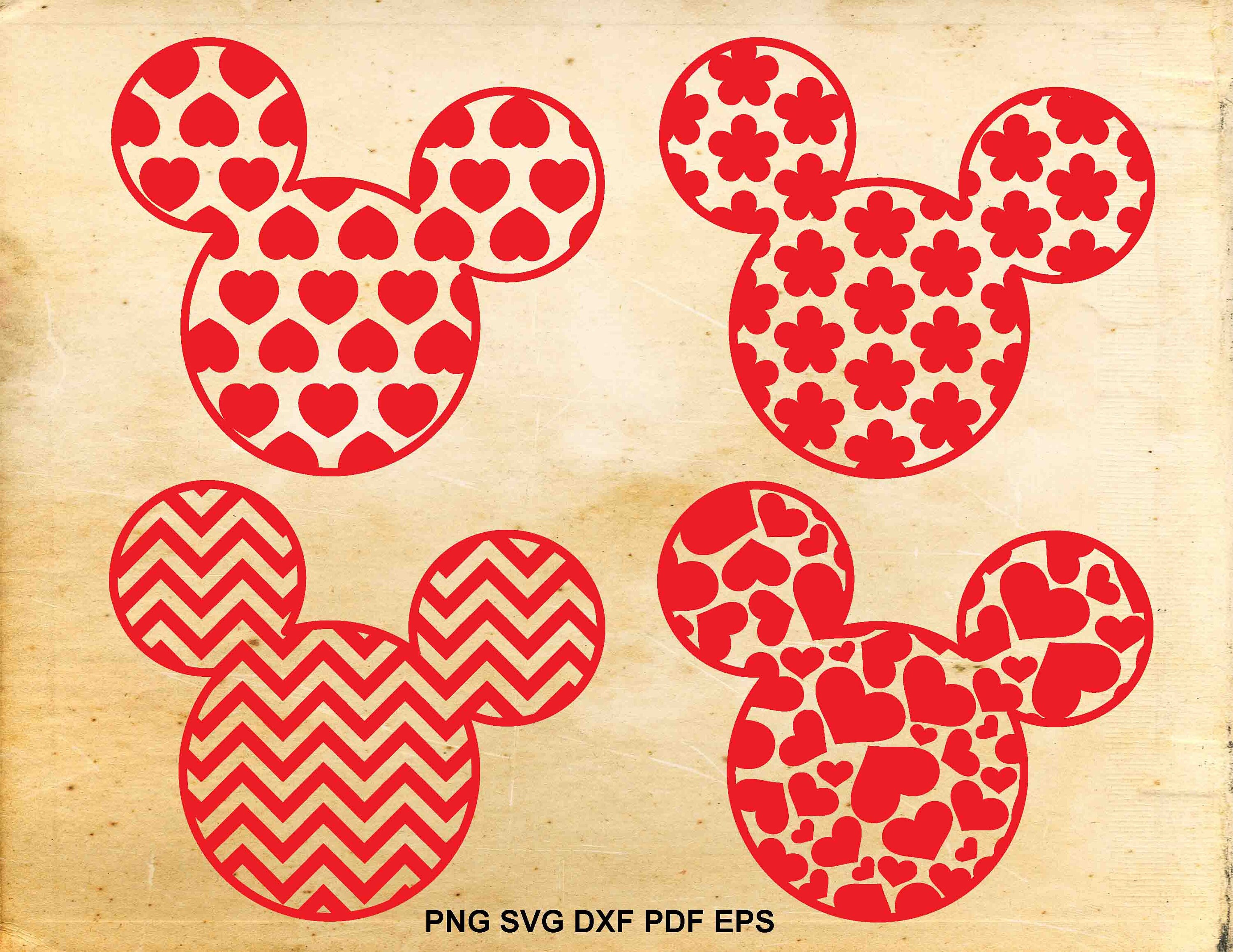 Download Mickey Mouse Svg Disney Svg Designs Disney Clipart Iron On Etsy