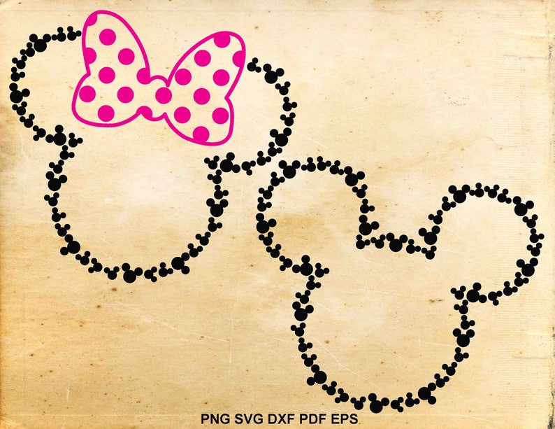 Free Free 126 Silhouette Cameo Minnie Mouse Svg Free SVG PNG EPS DXF File