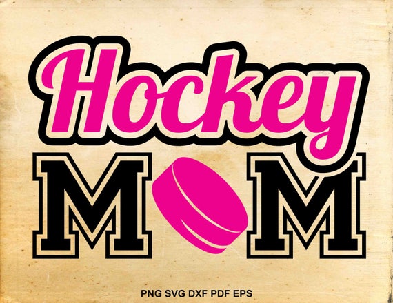 Download Hockey Mom Svg Iron On Designs Hockey Svg File Mom Shirt Etsy