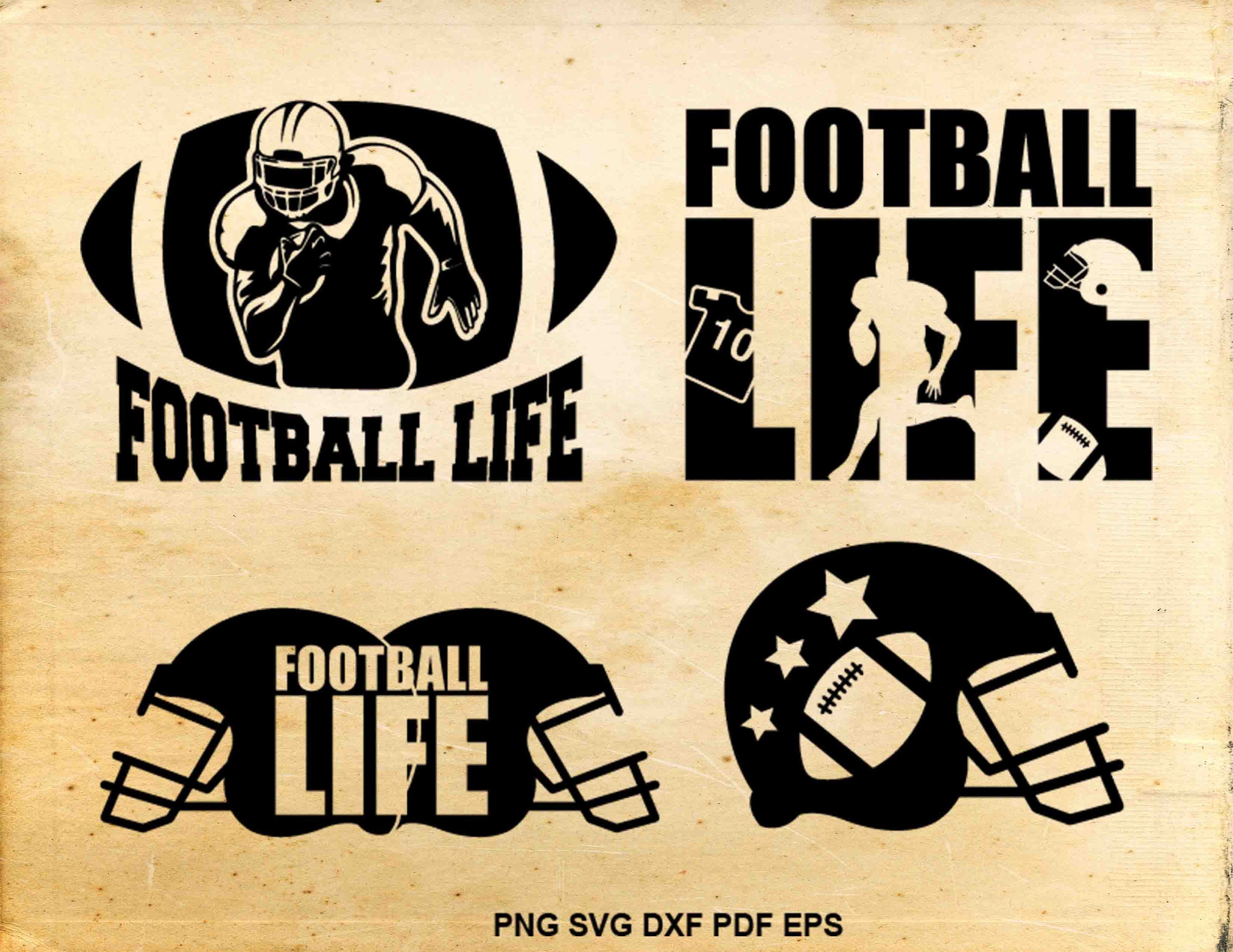 Football Life SVG Free football life svg file ID Tren