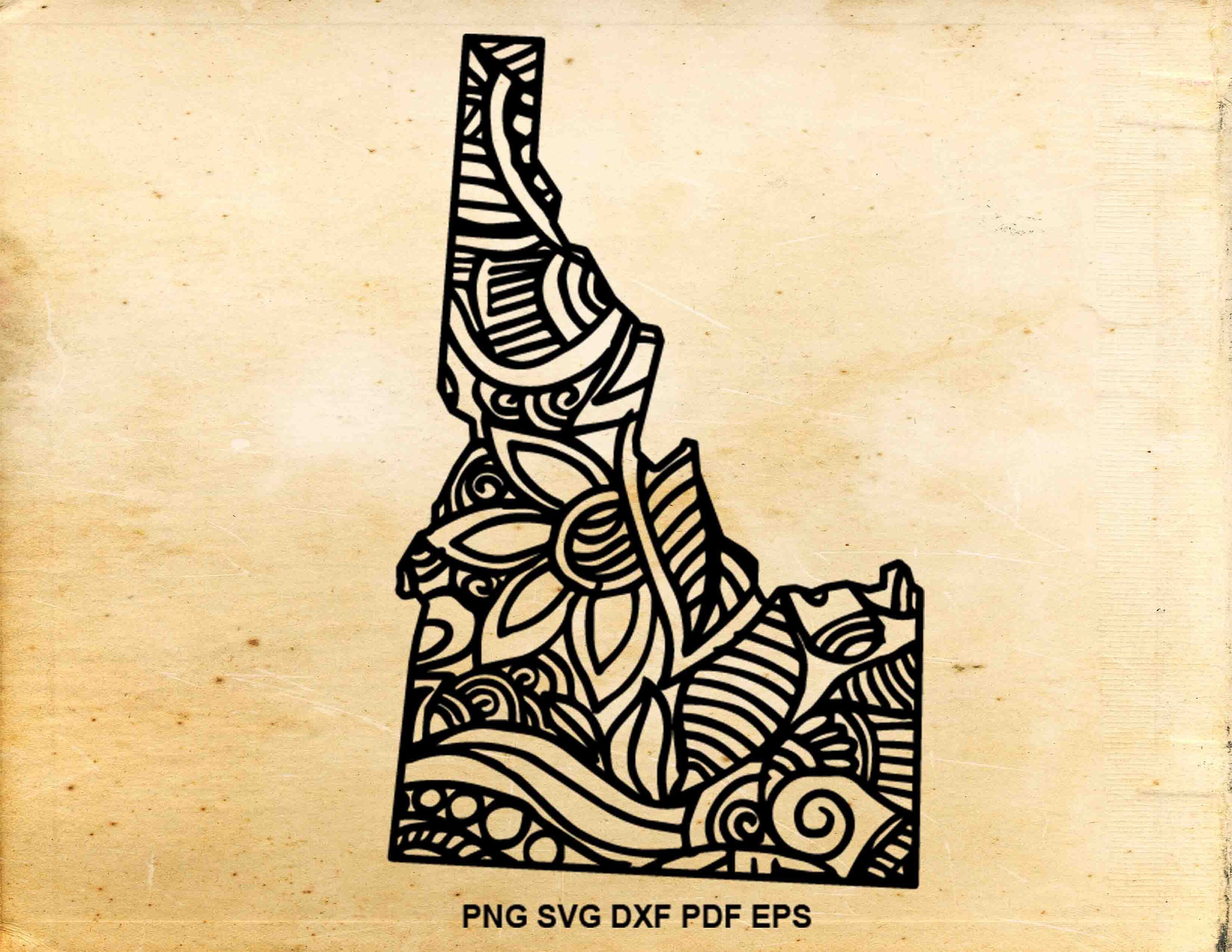 Idaho State Svg Idaho Zentangle Svg Iron On Designs Doodle Etsy Idaho State Svg Idaho Zentangle Svg Iron On Designs Doodle Etsy