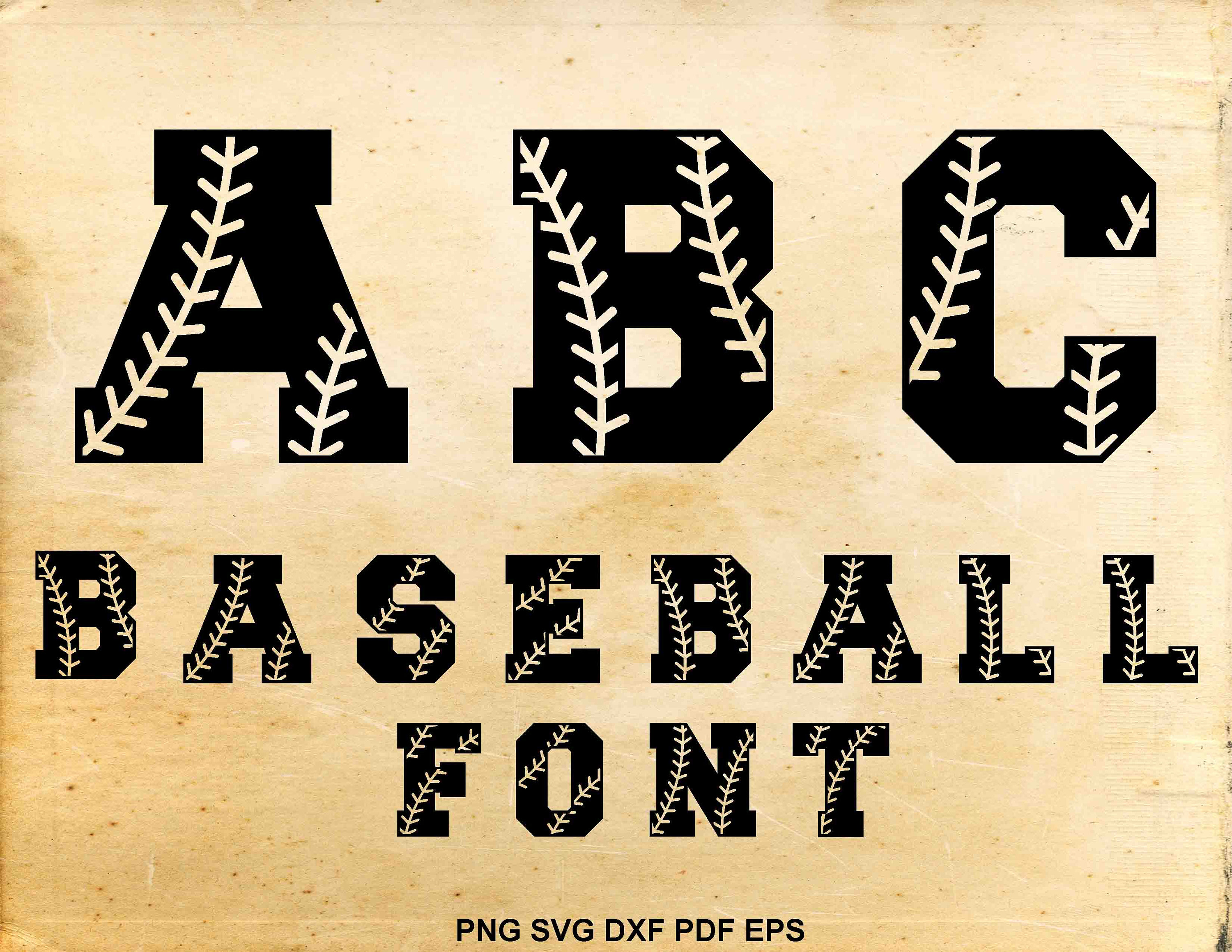Free Free Baseball Letters Svg 299 SVG PNG EPS DXF File