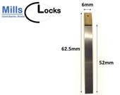 Brass Longcase Grandfather Clock, English Dial, Pendulum Large Suspension Springs, Rods Repair. (K10)