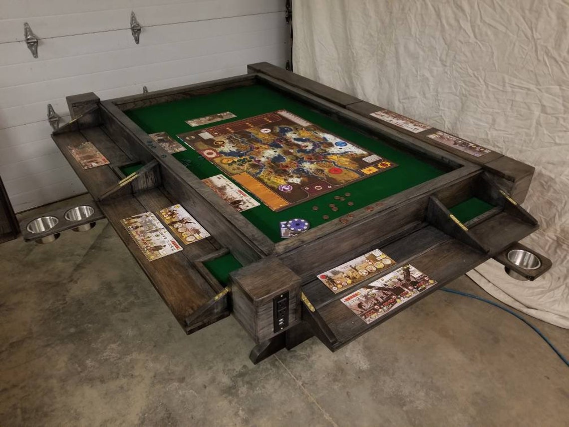 Board Game Table With Lights. Etsy