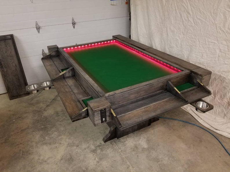 Board Game Table with Lights. Etsy